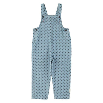 Tuinbroek - Denim Hearts